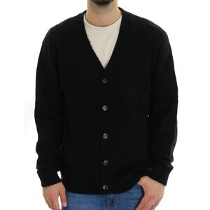 CARDIGAN HAMED SOLID NERO